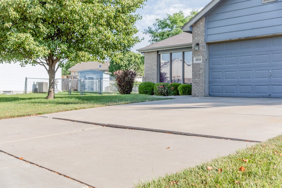 Sinking or uneven driveway? We can fix it.