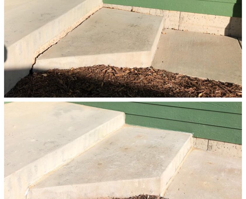 Sinking or uneven slab? We can fix it