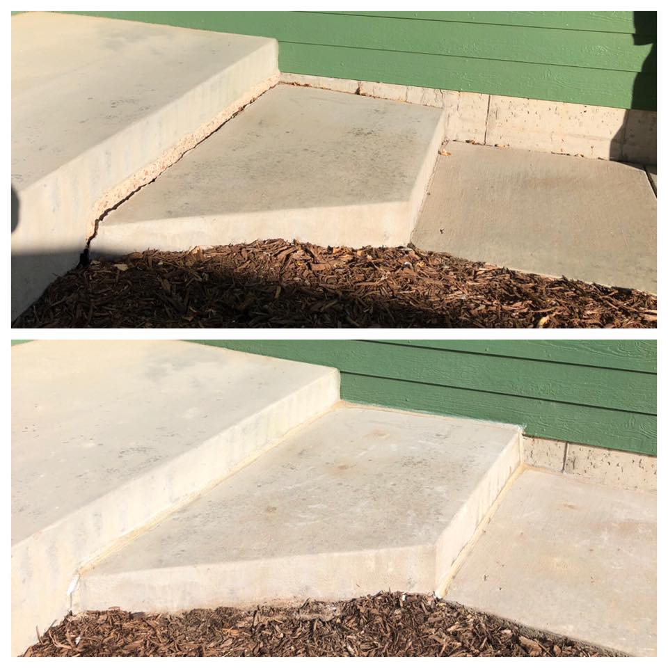 Sinking or uneven slab? We can fix it