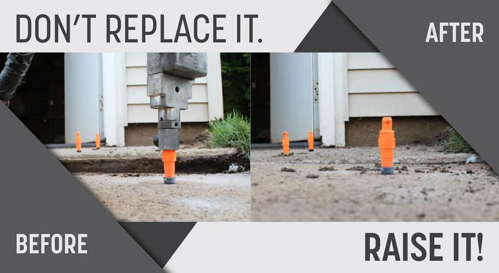 Concrete raising Milwaukee